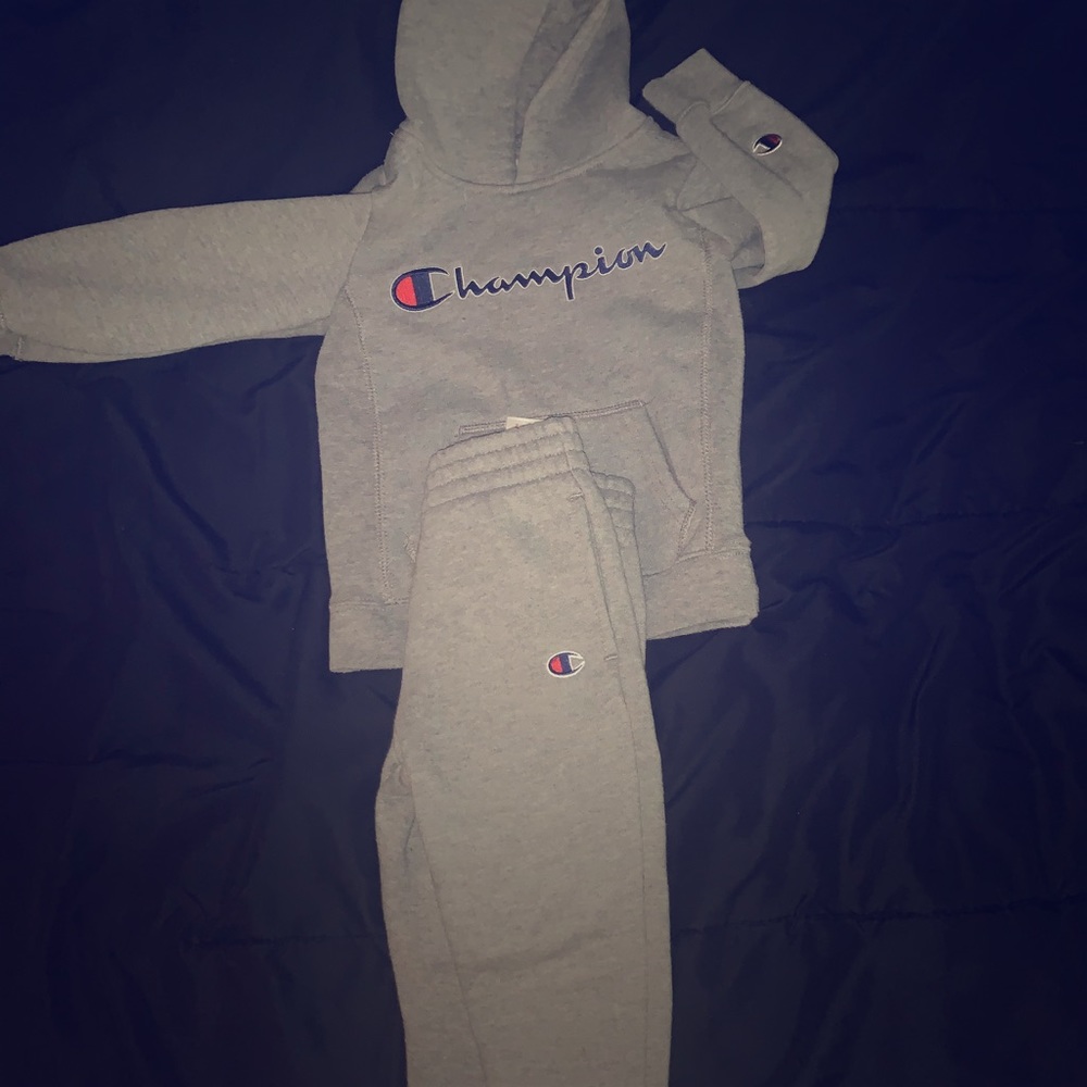 Champion toddler boy sweatsuit